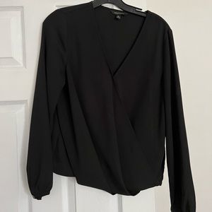 Banana Republic wrap blouse